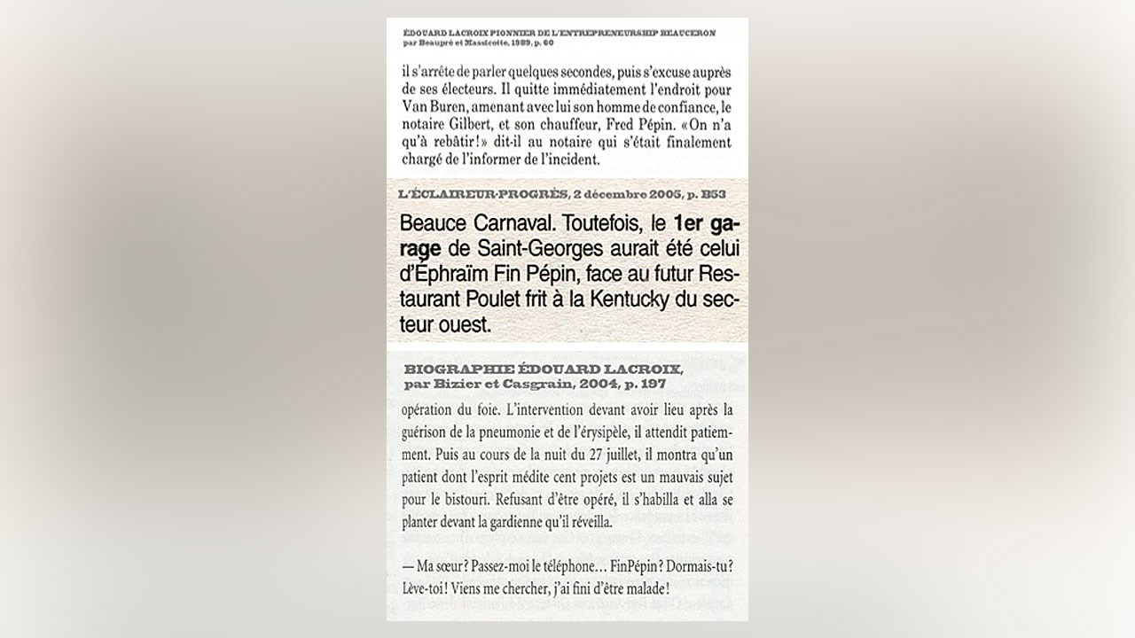 LE VRAI NOM DE «FIN» PÉPIN ENFIN DÉVOILÉ