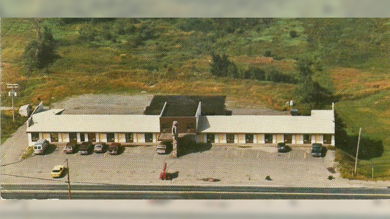L'ancien motel Bel-Rive de la station