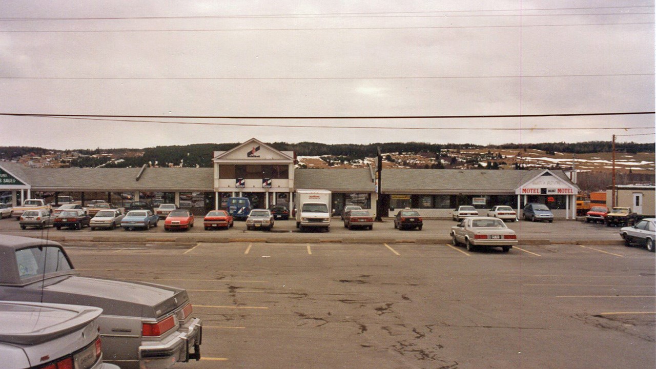 L'ancien motel Bel-Rive de la station