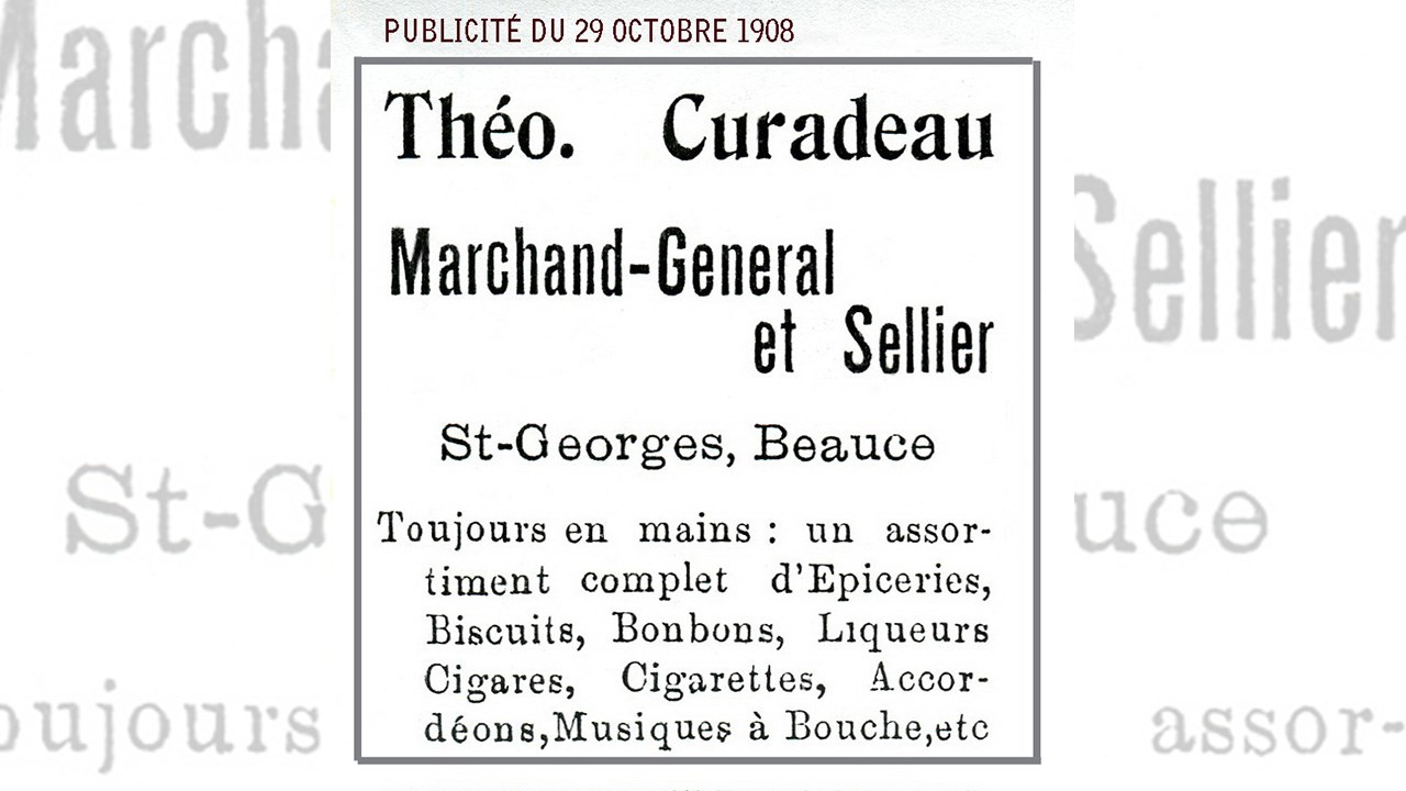 Le marchand-sellier Théophile Curadeau il y a plus d’un siècle