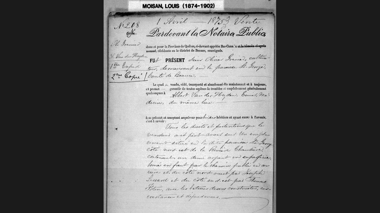 L'énigme de la maison Vanderhayden enfin élucidée