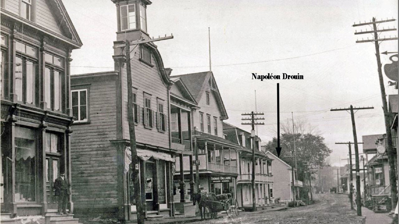 Une scène désolante de la débâcle de 1896