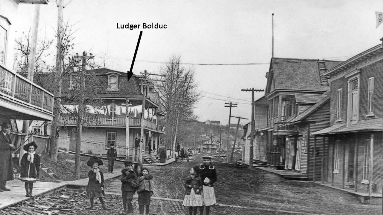 Une scène désolante de la débâcle de 1896