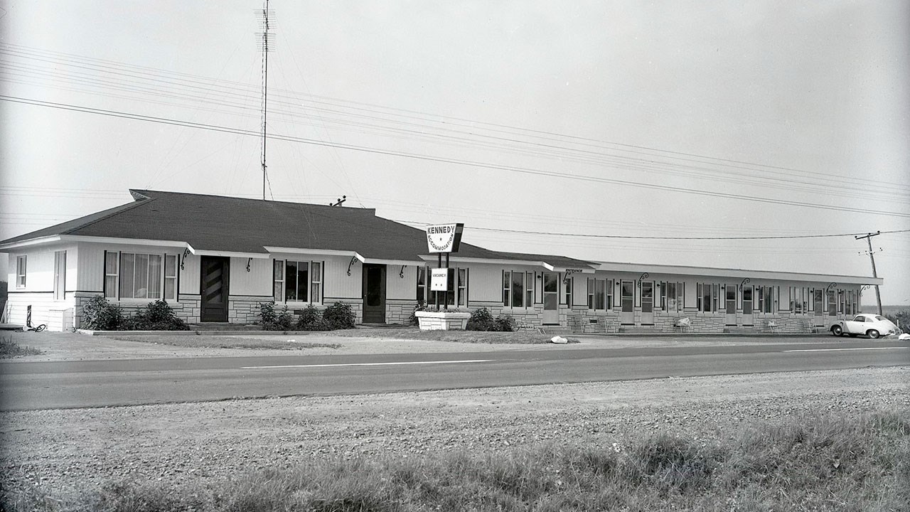 L'ancien motel Kennedy à Saint-Georges