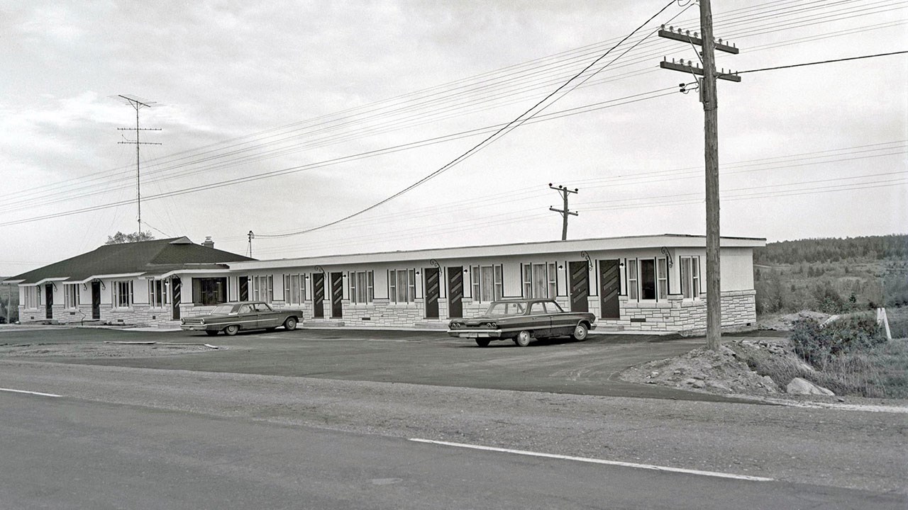 L'ancien motel Kennedy à Saint-Georges