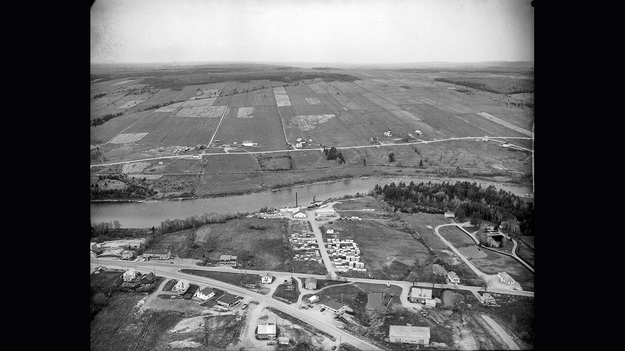 La scierie Isaïe Gilbert & Fils du village Morency