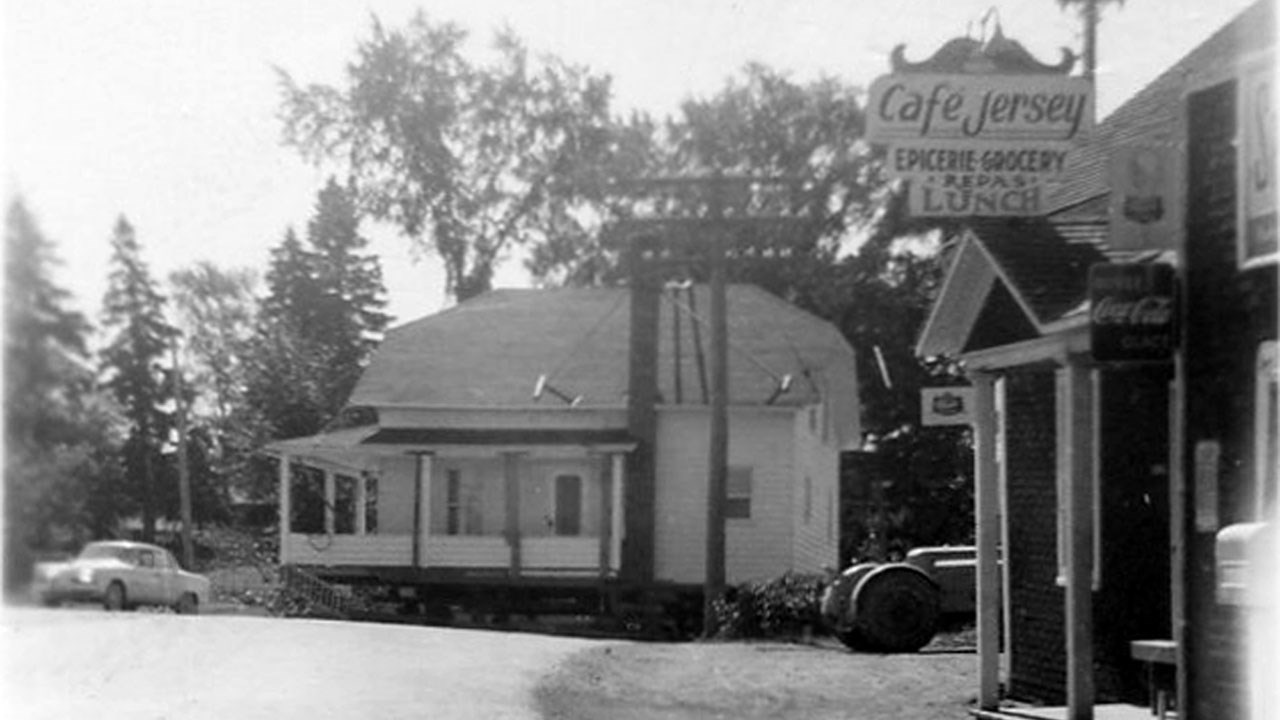 Le Café Jersey et le restaurant Le Sartigan d'autrefois