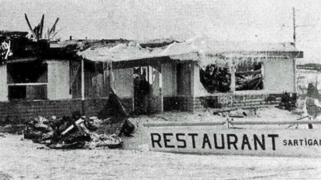 Le Café Jersey et le restaurant Le Sartigan d'autrefois