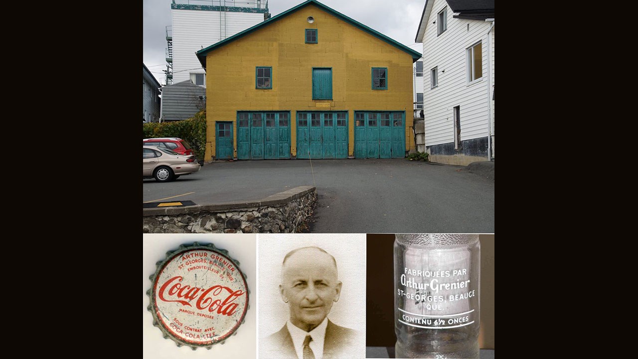 La maison Arthur Grenier Ltée, embouteilleur de Coca-Cola