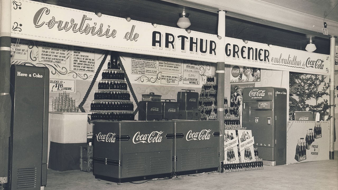 La maison Arthur Grenier Ltée, embouteilleur de Coca-Cola