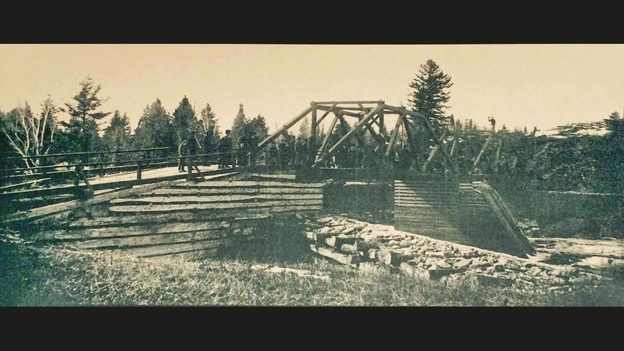 Les ponts de la rivière du Loup à Jersey-Mills
