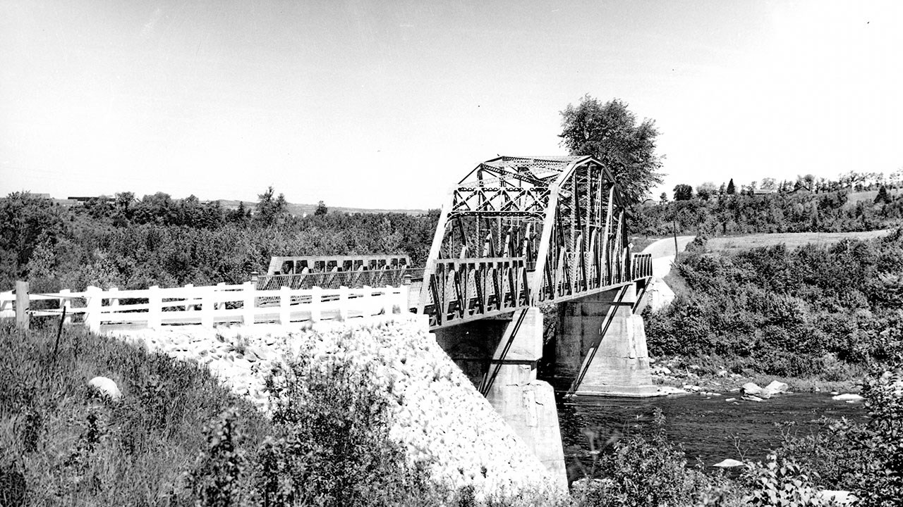 Les ponts de la rivière du Loup à Jersey-Mills