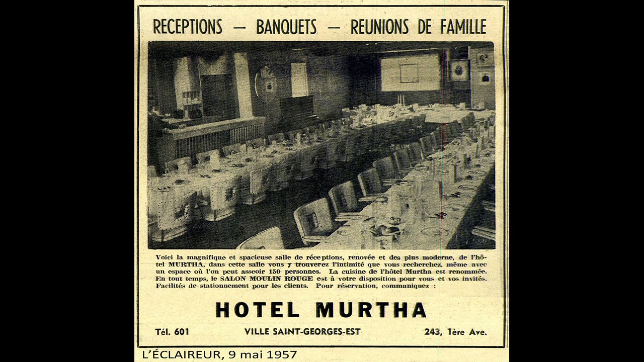 L'hôtel Murtha, ancêtre du Vieux Saint-Georges