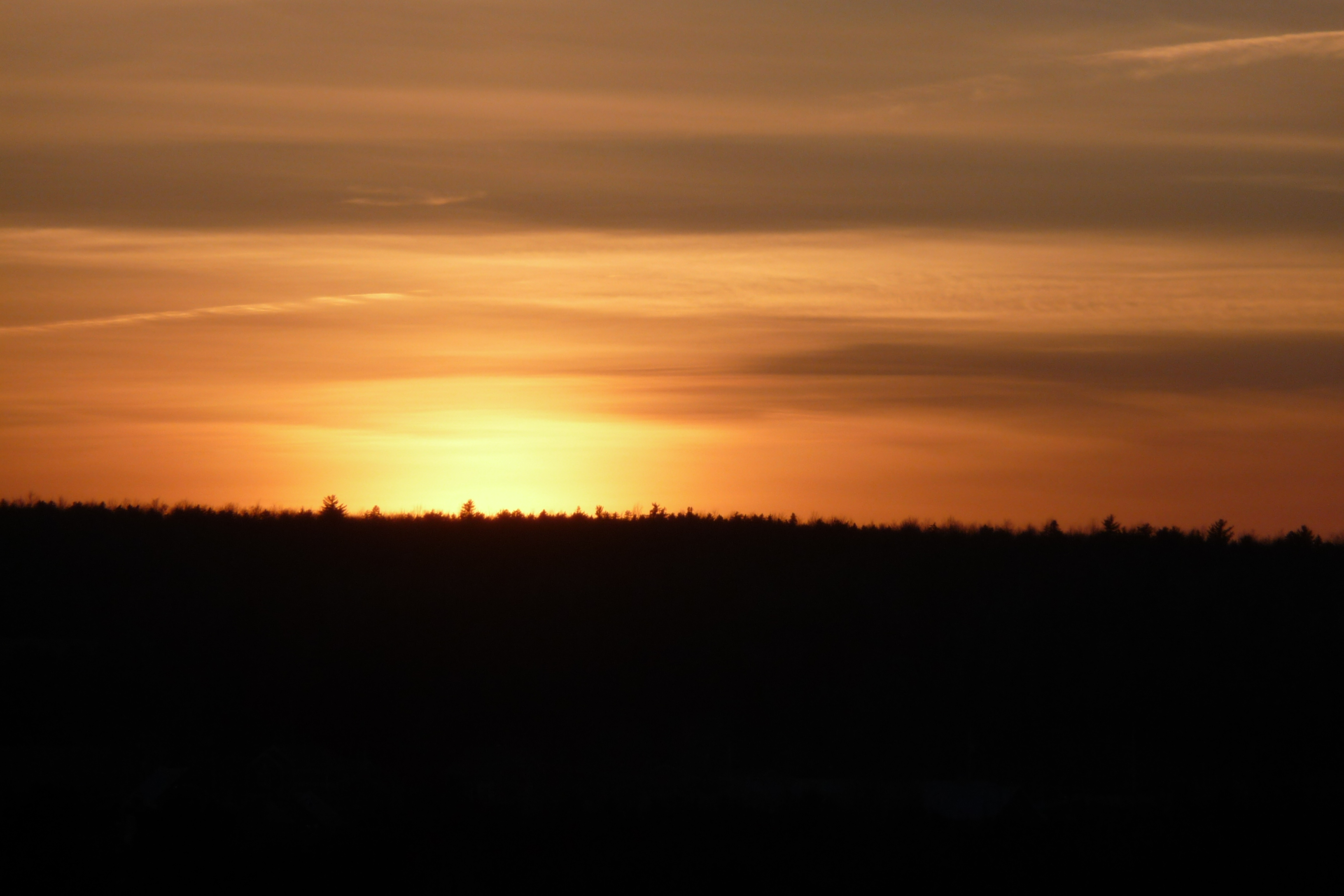 coucher de soleil