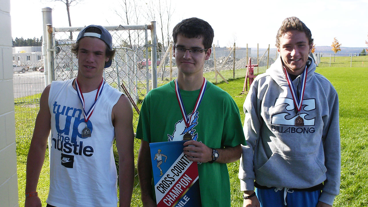 Résultats de la compétition de cross-country de la CSBE