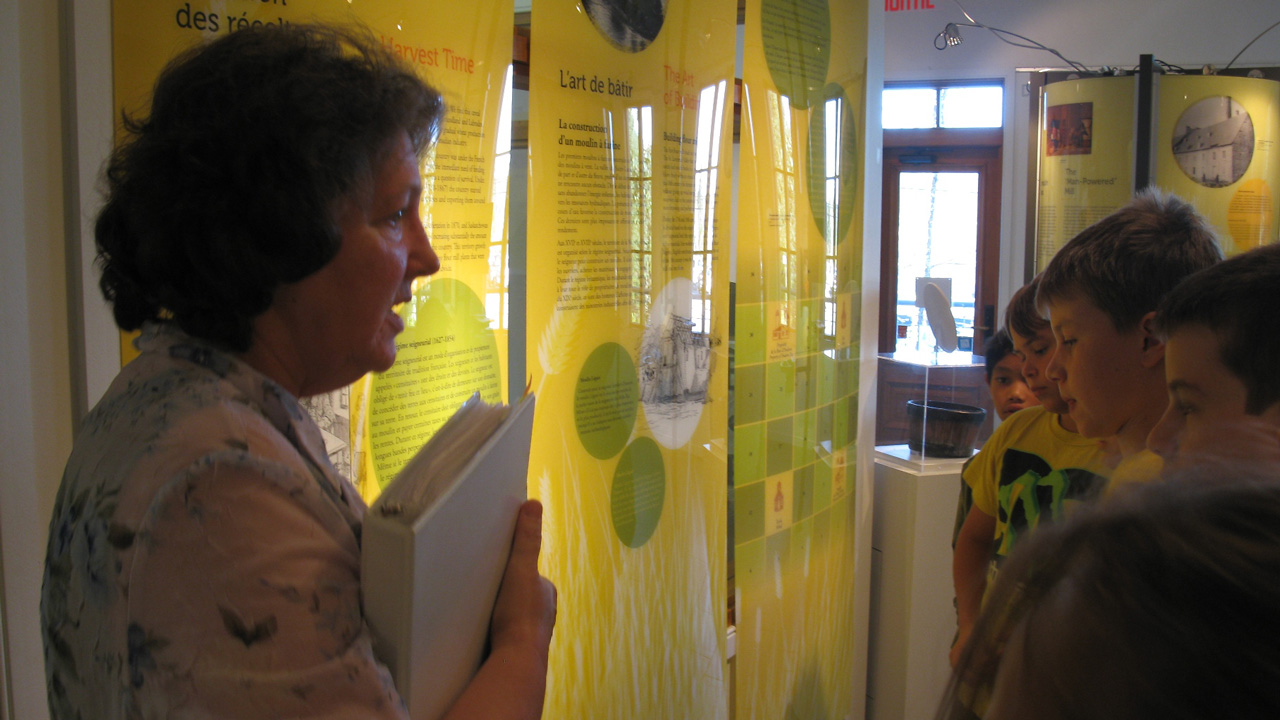 Présentée au Moulin La Lorraine depuis la mi-septembre, l'exposition thématique «Rivière, Turbines et Farine» a déjà été vue par près de 300 visiteurs.