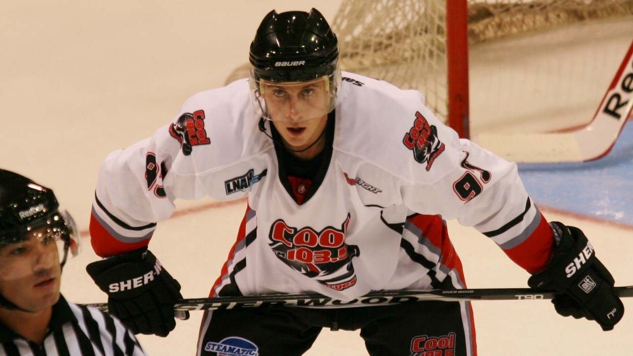 Mario Boilard a marqué son premier but en carrière dans la LNAH
