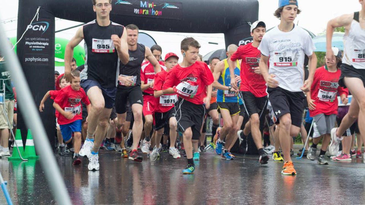 Départ du 5km du Défi Beauceron 2013