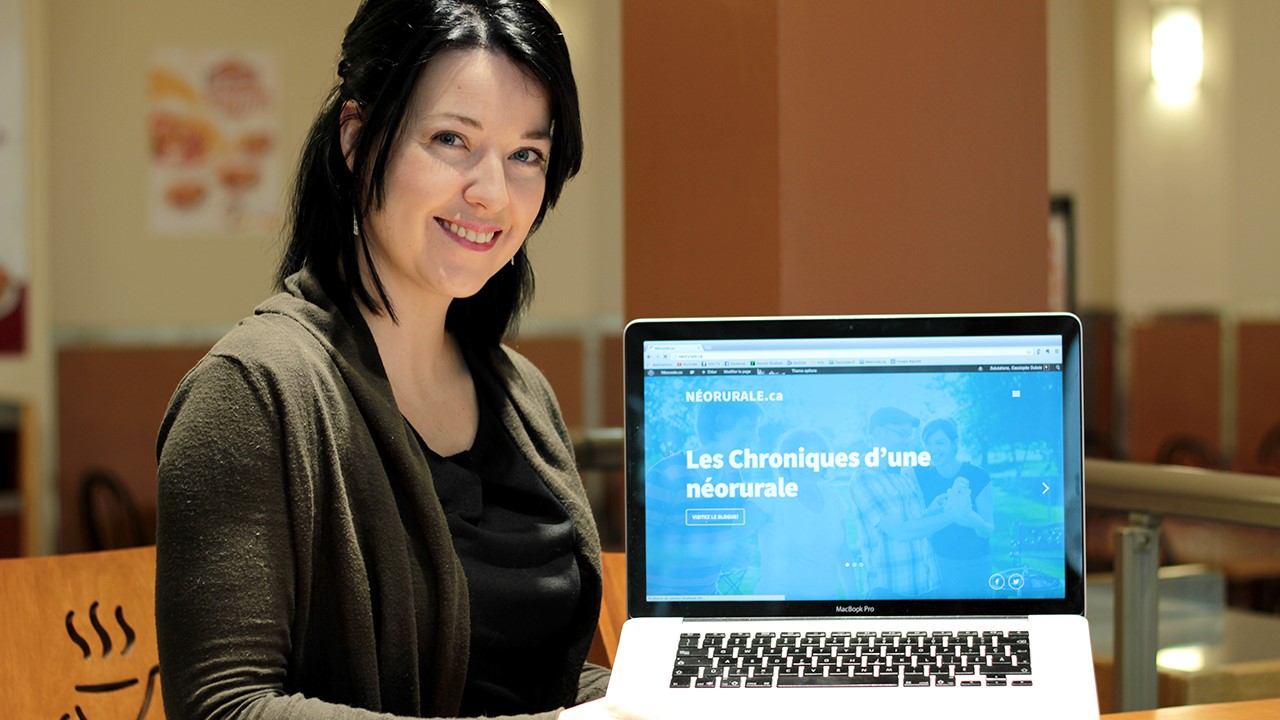 L’initiatrice du projet et rédactrice en chef, Cassiopée Dubois.