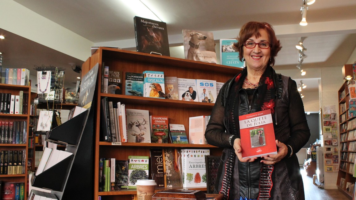 L'auteure Florence Guay et son nouveau roman "La quête de Julia"