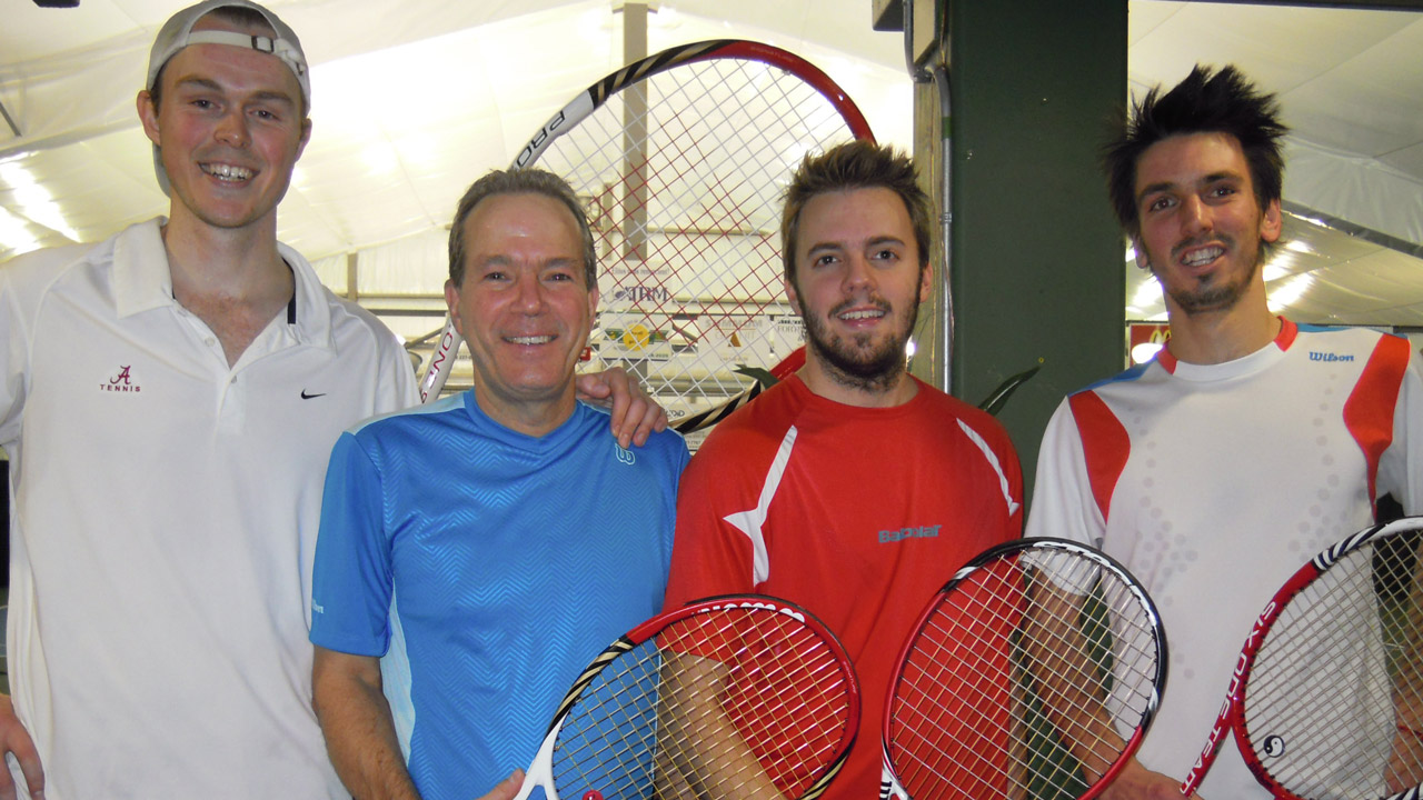 Mathieu Fortin-Thibaudeau, Richard Dulac, Olivier Giraudo et Jean-Philippe Deblois