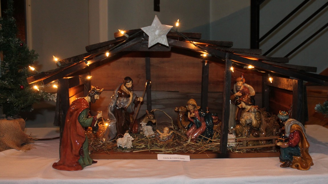 Plusieurs crèches de Noël étaient exposées