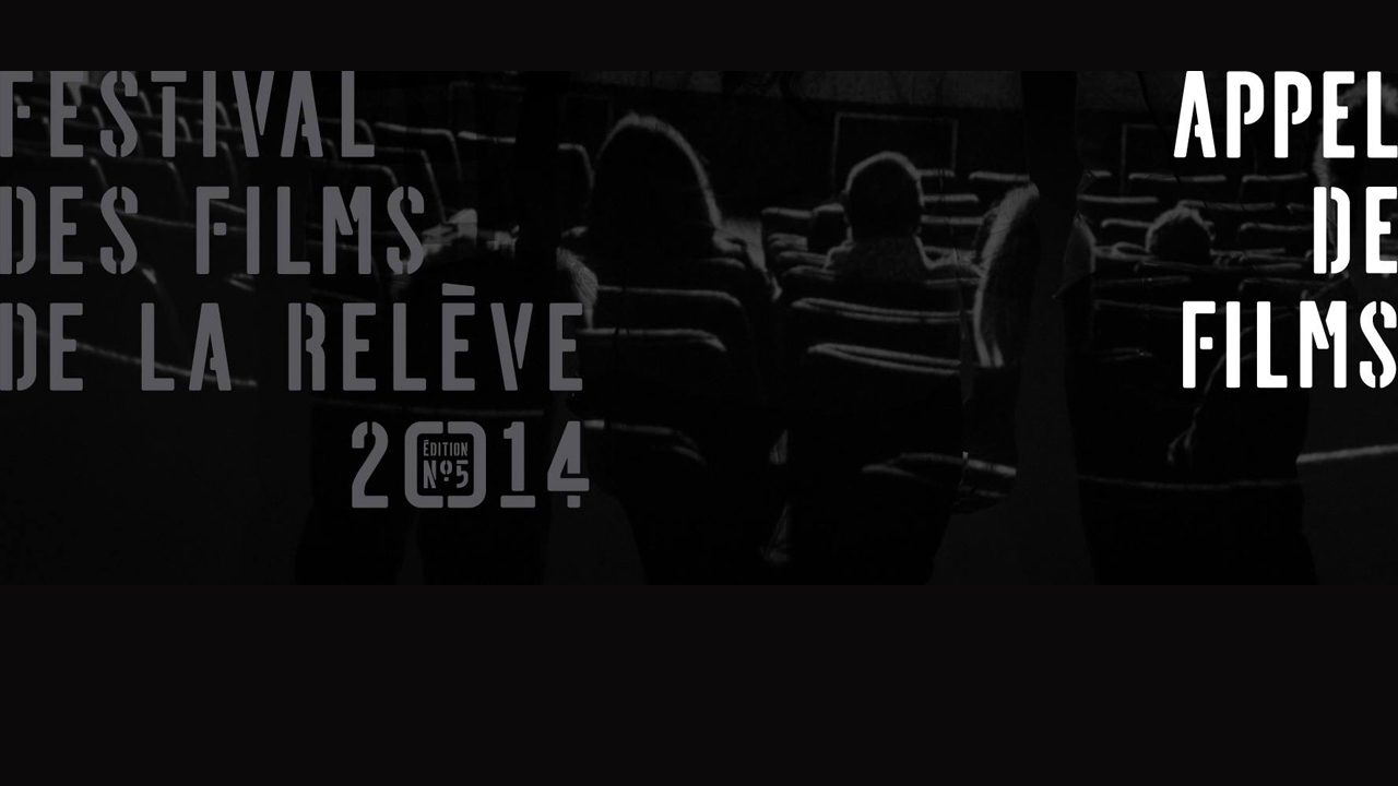 Le Festival des Films de la Relève (FFR) présentera du 27 au 29 mai 2014 sa cinquième édition.