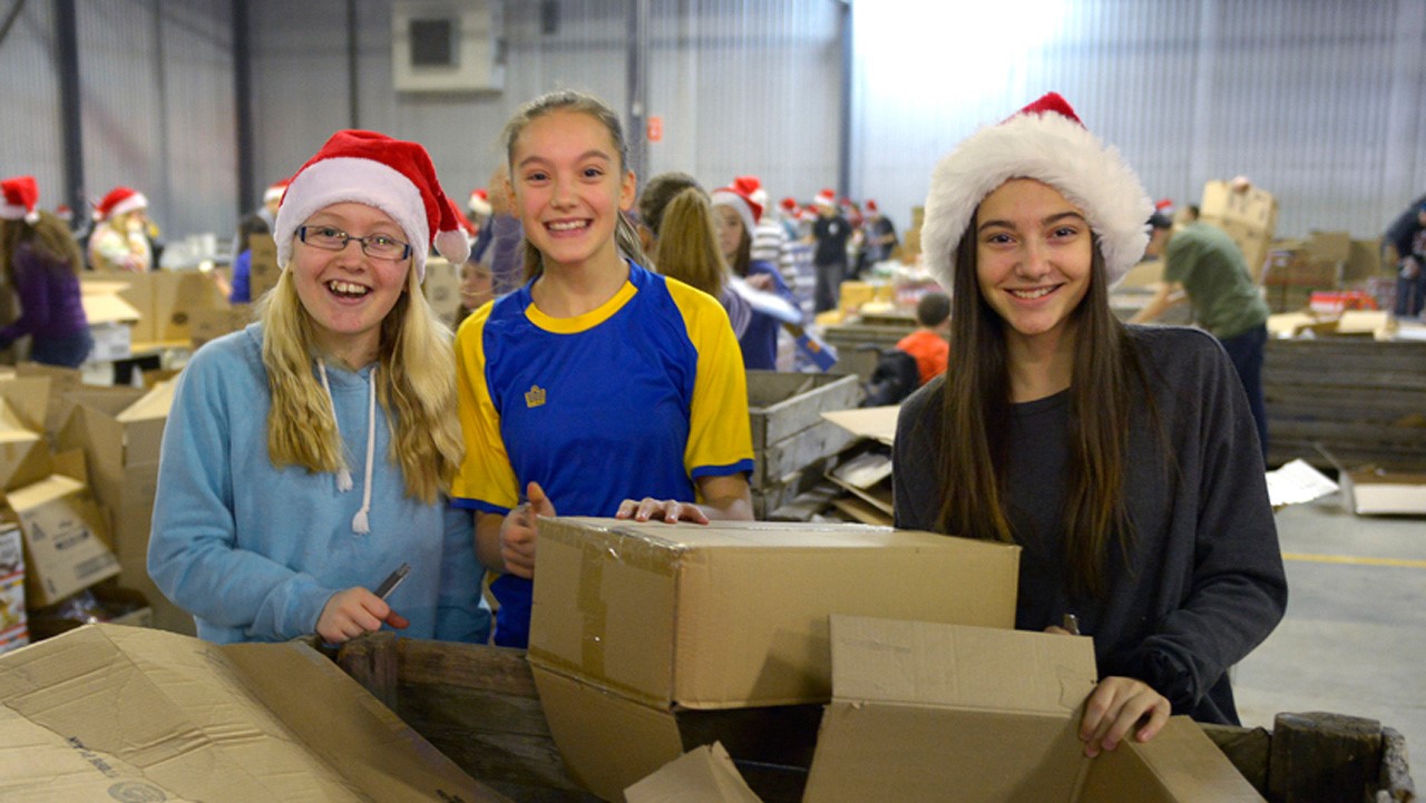 Les paniers de Noël de Moisson Beauce… c’est dans la boite 