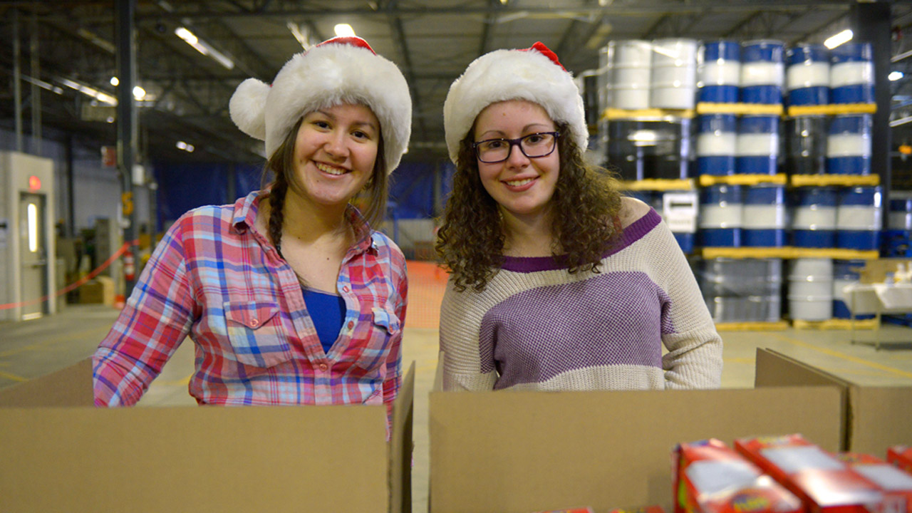 Les paniers de Noël de Moisson Beauce… c’est dans la boite 