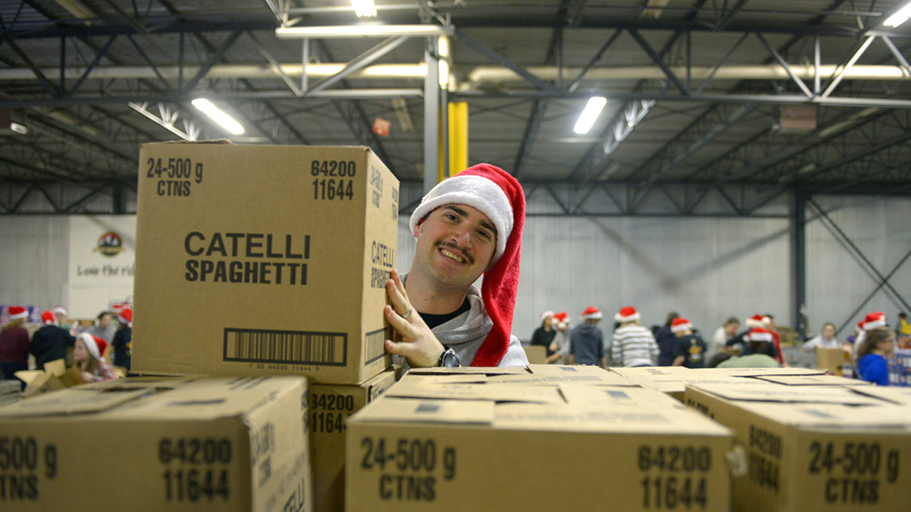 Les paniers de Noël de Moisson Beauce… c’est dans la boite 