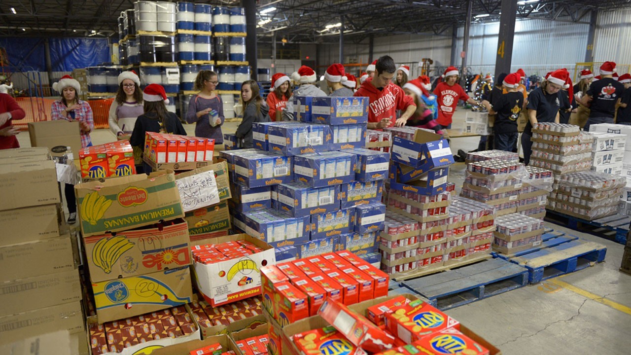 Les paniers de Noël de Moisson Beauce… c’est dans la boite 
