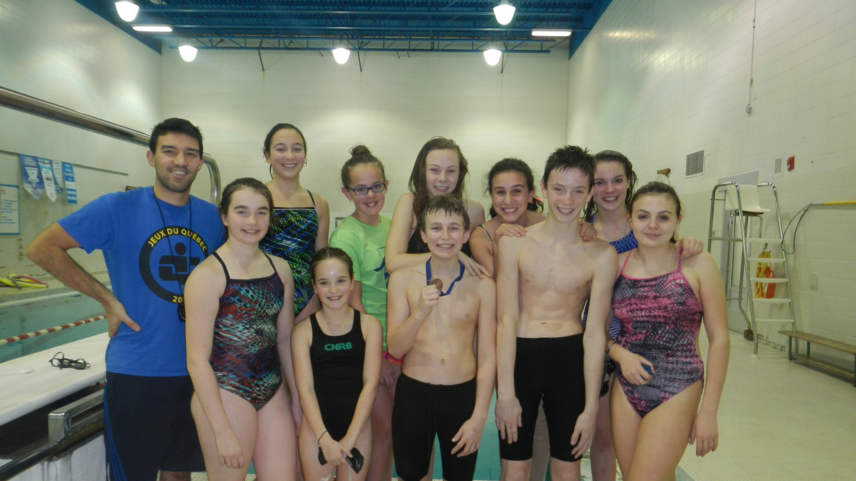 À la fin novembre, le Club de natation régional de Beauce était en compétition à Sainte-Foy dans les catégories PD-P1 et P2.
