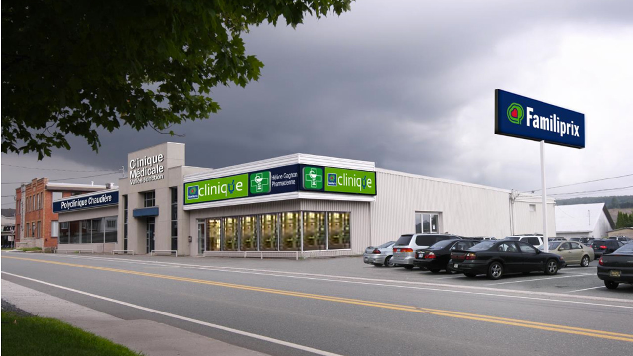 M. Stéphane Roy met sur pied un bâtiment dans lequel se trouveront la nouvelle clinique médicale, la pharmacie Familiprix et un centre multiprofessionnel relié au domaine de la santé à Vallée-Jonction.