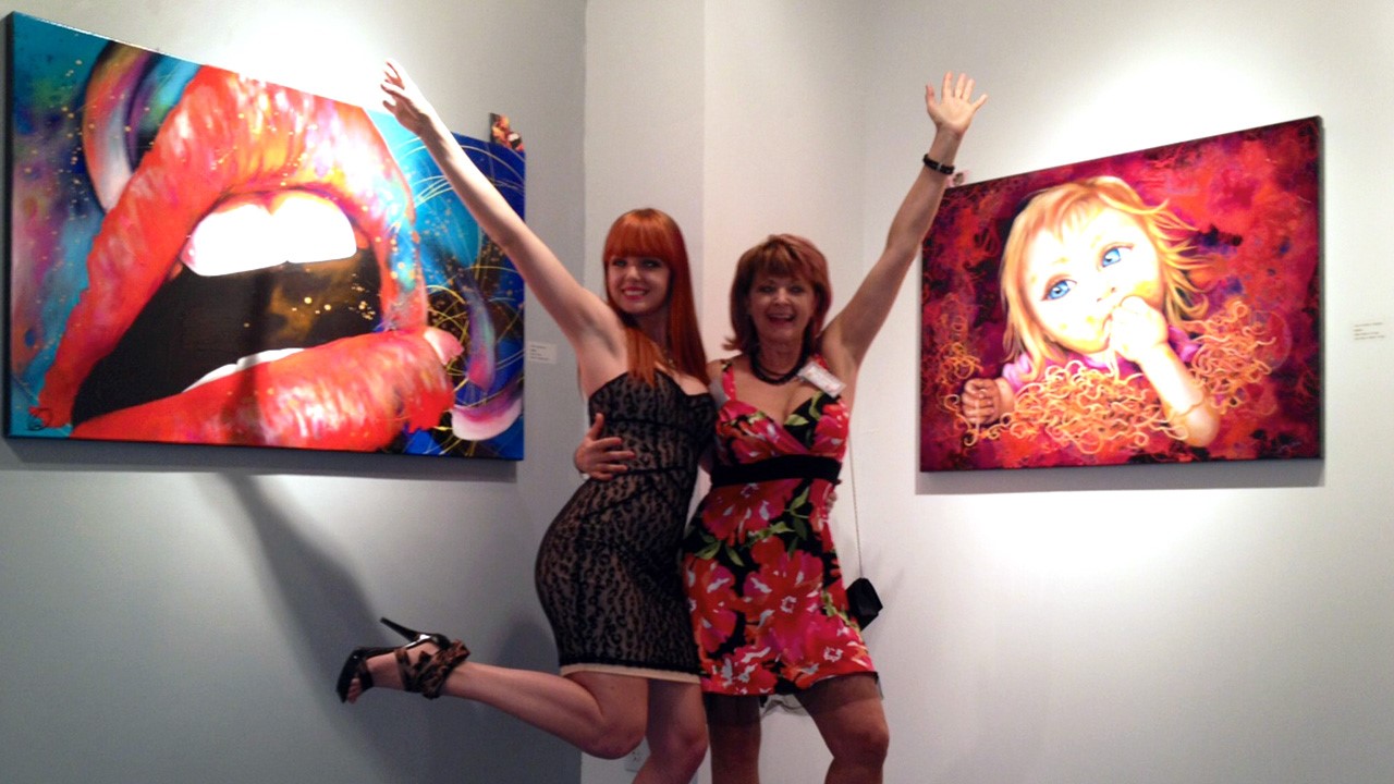 Cynthia Coulombe Bégin et Linda Coulombe (Linduska)