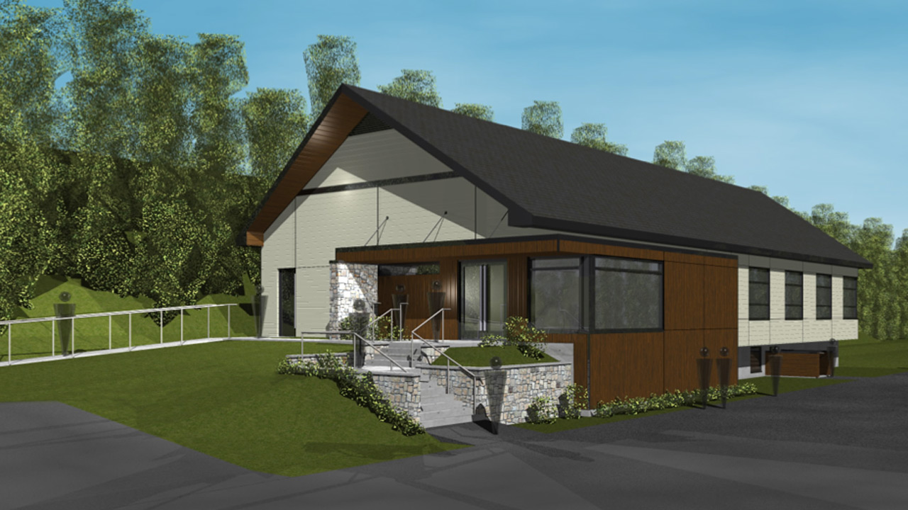 Plan du Centre communautaire de Notre-Dame-des-Pins