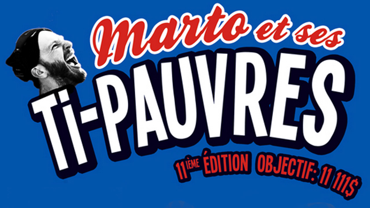 C’est demain, le 20 décembre, que se déroulera la 11e édition de Marto et ses Ti-Pauvres.