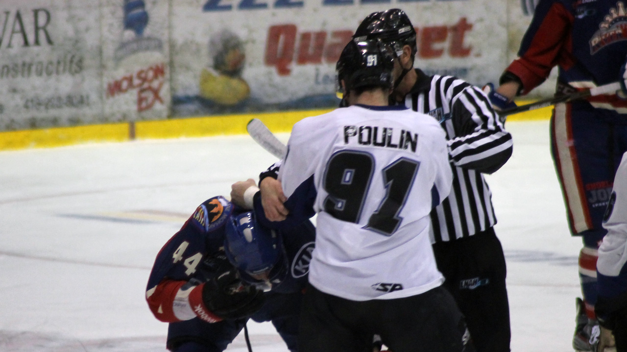 Francis Lessard a refusé de se battre contre Hubert Poulin.