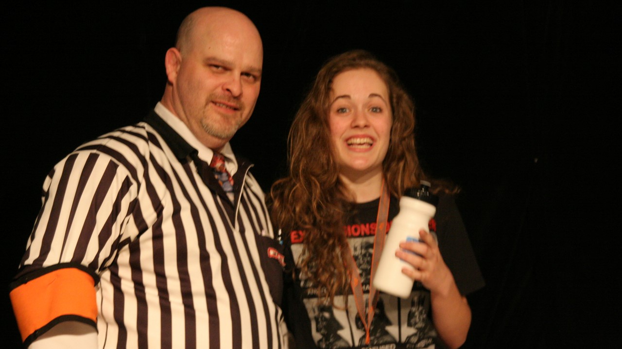 Vicky Laplante-Bott, joueuse du tournoi.