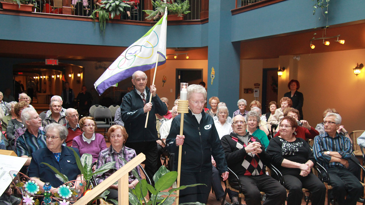 Marie-Paule Boulanger et Jacques Chabot ont participé à la cérémonie d'ouverture.
