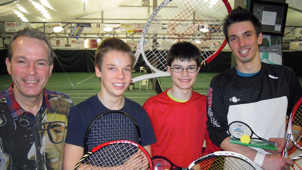 Hommes AA : Richard Dulac, François Beaudoin (finalistes) Raphaël St-Jacques, Jean-Philippe Deblois (gagnants)