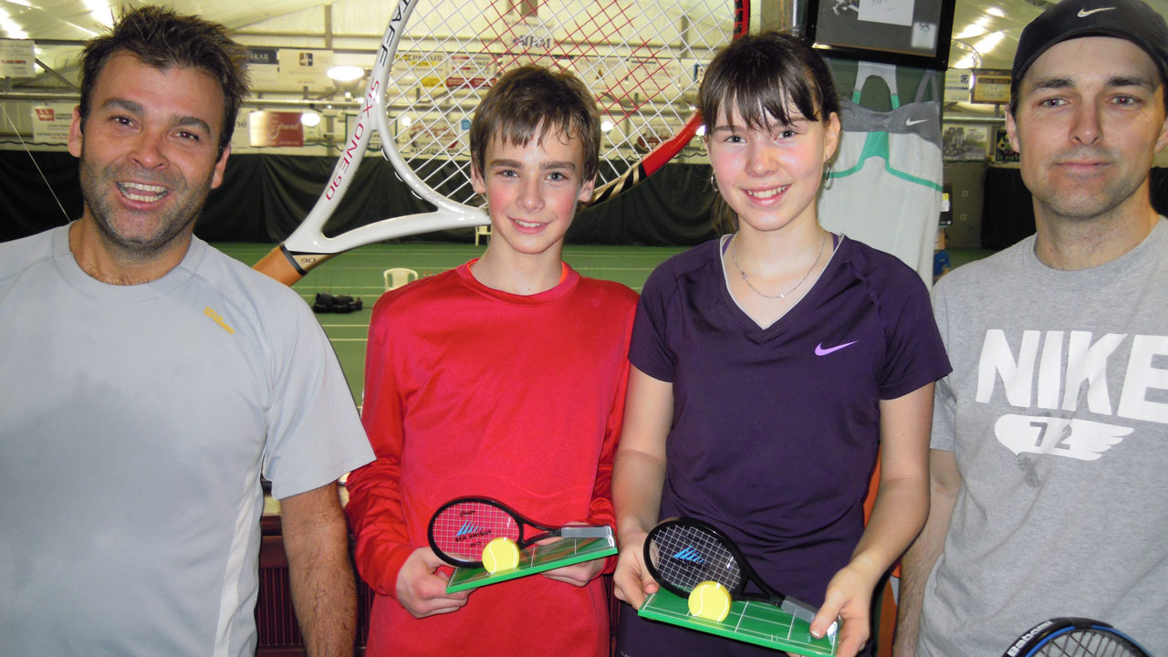Mixtes A : Sébastien Roy (finaliste), Pier-Alexandre Poulin, Alexiann Drouin (gagnants), Patrice Poulin (finaliste)