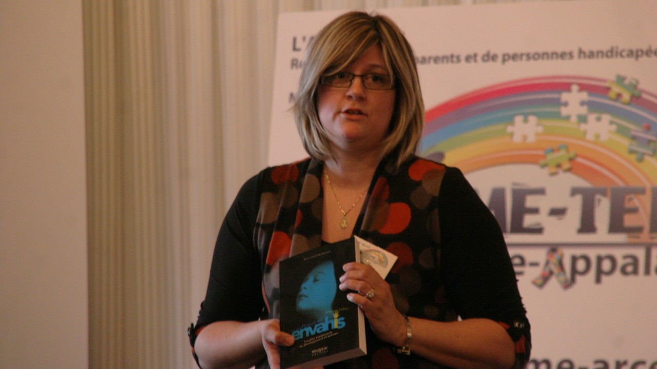 Johanne Leduc, conférencière et auteure invitée.