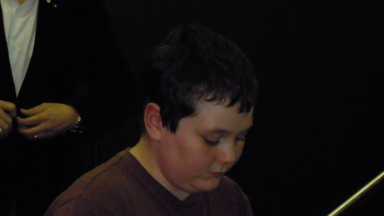 Un jeune prodige en devenir.