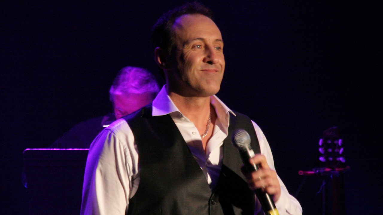 René Lajoie semblait heureux d'être chez-lui où il a offert un excellent spectacle.