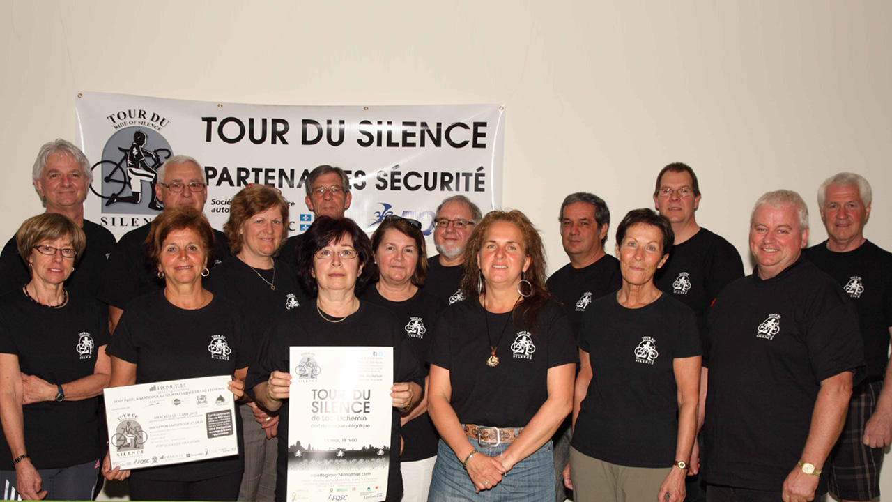Les organisateurs lancent l'invitation pour effectuer une randonnée cycliste en silence à Lac-Etchemin.