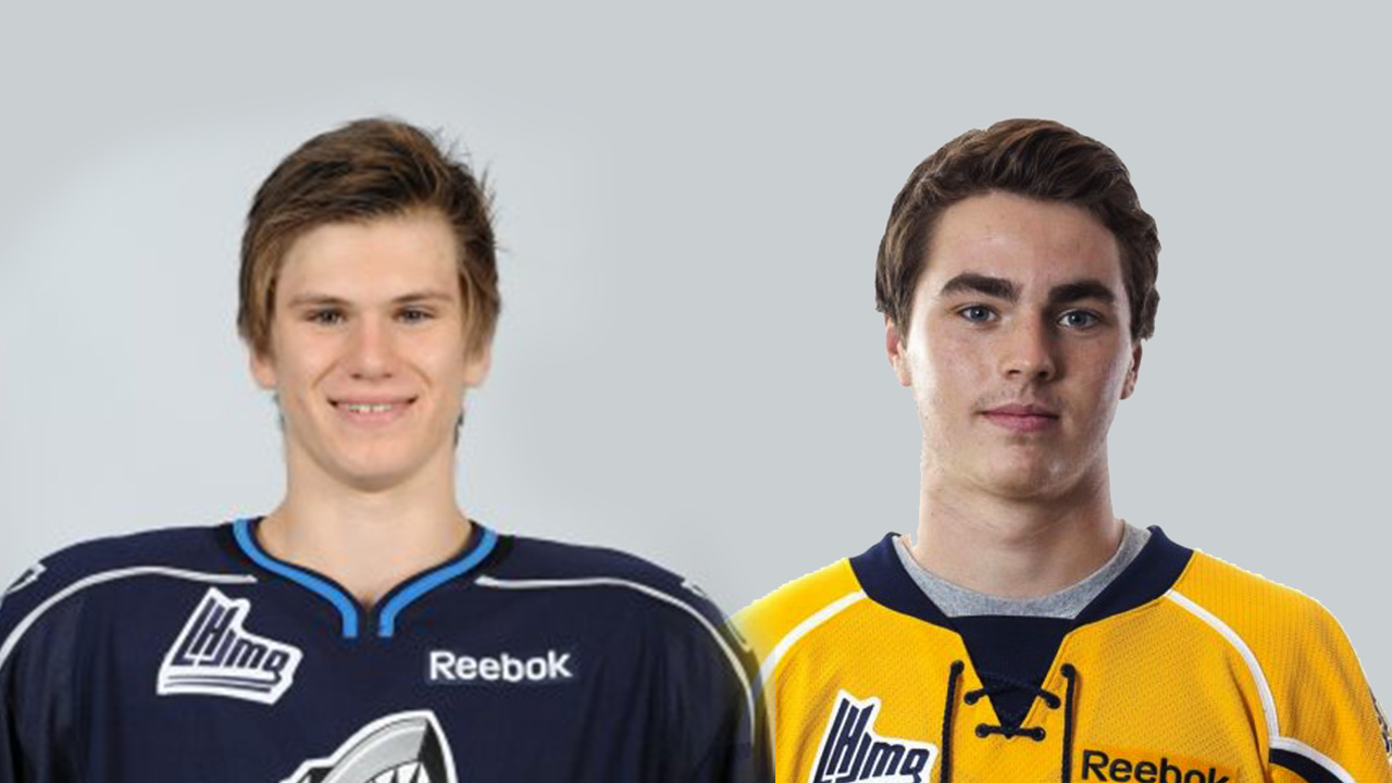 Samuel Morin et Dylan Labbé pourrait être repêché cet été par une formation de la LNH.
