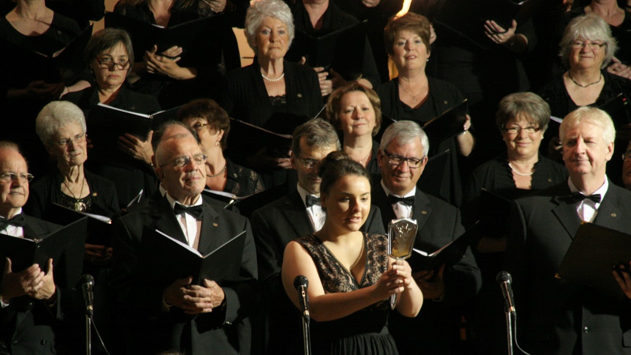 La soliste France Bellemare a offert une magnifique performance.