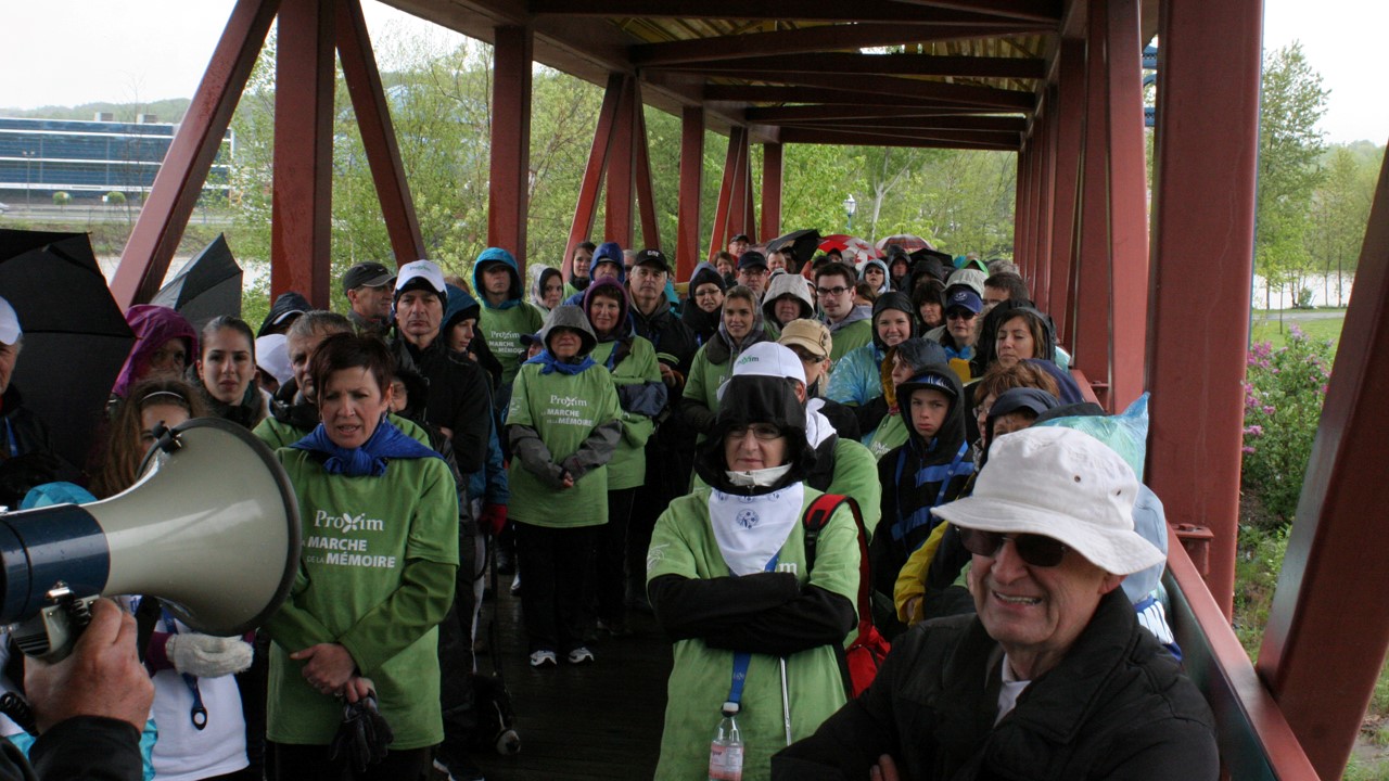 La centaine de participants