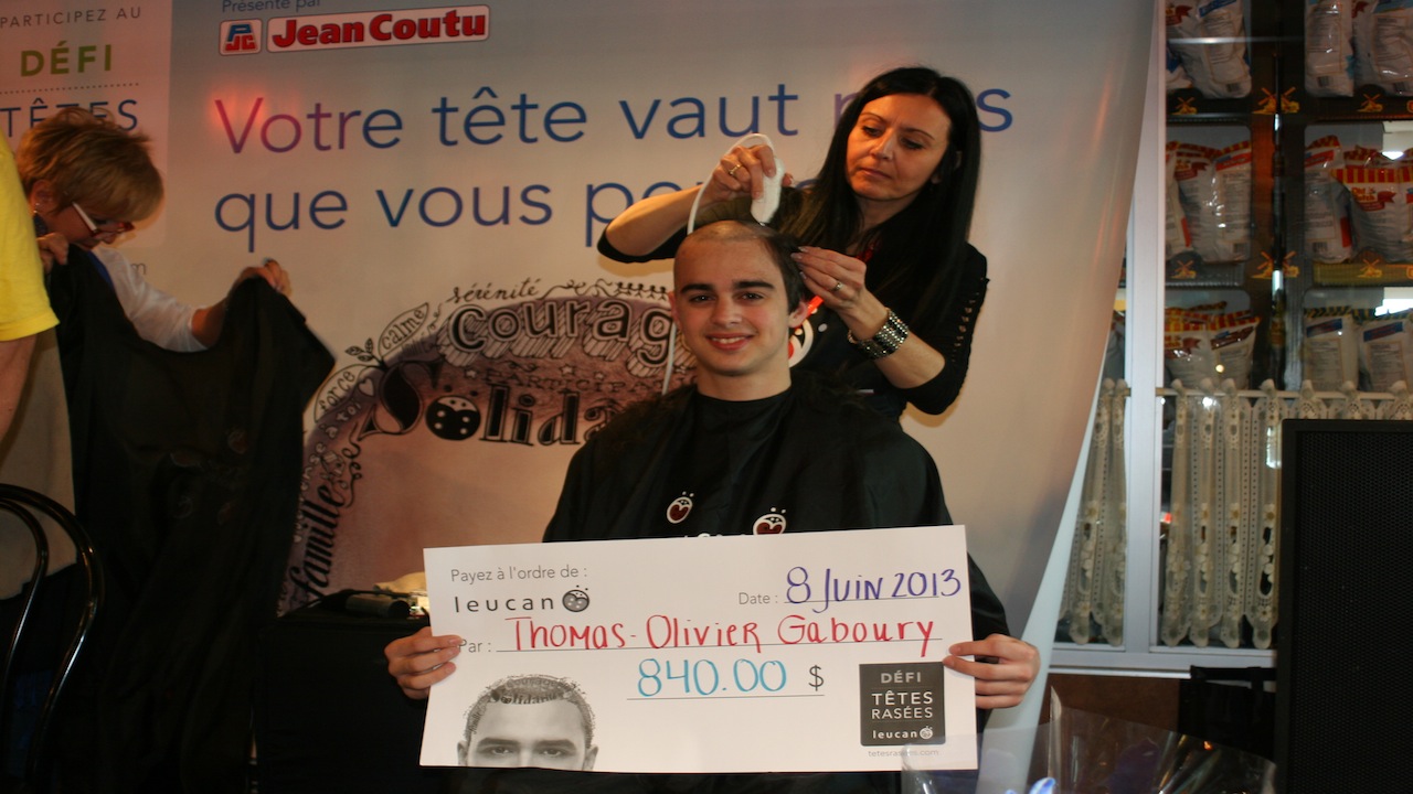 Les participants ont très bien réussi leur quête de fonds.