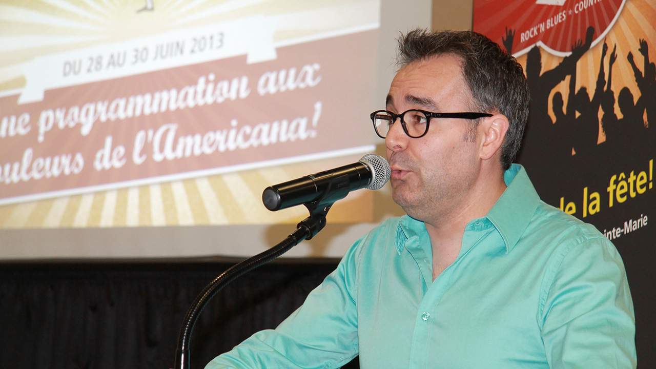 Plus de 60 heures de spectacles en trois jours, c'est du stock- Marco Côté.